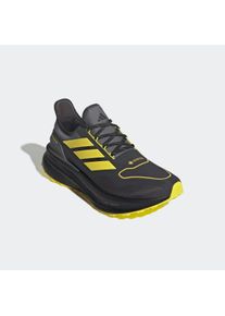 Laufschuh adidas Performance "ULTRABOOST 5 GTX", Herren, Gr. 43, carbon, core schwarz, grau four, Synthetik, Textil, Schuhe Laufschuh, wasserdicht