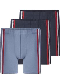 Slip Babista "3er Pack Retropants LUCIVIO", Herren, Gr. XXL, blau, Obermaterial: 95% Baumwolle CO. 5% Elasthan EL., Unterhosen Slip