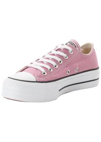 Sneaker Converse "CHUCK TAYLOR ALL STAR LIFT PLATFORM", Damen, Gr. 39, wei&szlig; (cliffside rose, wei&szlig;, schwarz), Textil, Schuhe Sneaker