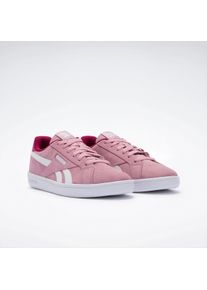 Sneaker Reebok CLASSIC "REEBOK COURT RETRO", Damen, Gr. 37,5, dustyrose, verryberry, wei&szlig;, Synthetik, Textil, Schuhe Sneaker