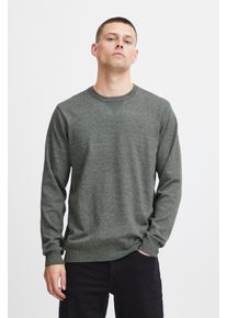 Rundhalspullover Blend "Pullover", Herren, Gr. XL, gr&uuml;n (deep forest), Strick, Obermaterial: 100% Polyester, unifarben, regular fit normal, Rundhals, B&uuml;ndchen, Pullover Rundhalspullover, Kunstfaser