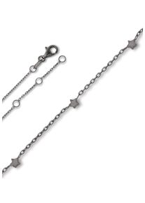 Fu&szlig;kette ONE ELEMENT "Fu&szlig;kettchen Rundankerkette aus 925 Silber 25 cm" Gr. 25, silber, Fu&szlig;ketten, Damen, Silber 925 (Sterlingsilber), Fu&szlig;kette