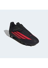 Fu&szlig;ballschuh adidas Performance "F50 CLUB VELCRO FIRM GROUND / MULTI GROUND KIDS", Kinder, Gr. 31, core schwarz, lucid rot, core schwarz, Synthetik, Textil, Schuhe Fu&szlig;ballschuh, f&uuml;r viele verschiedene B&ouml;den geeignet, f&uuml;r Kinder & Jugendliche
