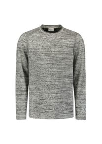 Rundhalspullover NO EXCESS, Herren, Gr. M, kit, Web, Obermaterial: 34% Baumwolle, 34% Viskose, 32% Polyester, meliert, gerade h&uuml;ftbedeckend, Rundhals, Pullover Rundhalspullover, in melierter Optik