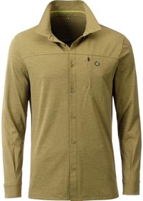Outdoorhemd LPO "MAVERICK MN", Herren, Gr. S, Normalgr&ouml;&szlig;en, poison, 100% Polyester, regular fit, Hemden Outdoorhemd