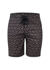 Badeshorts YEAZ "Badeshorts DAZZERS", Herren, Gr. XL, US, schwarz, Obermaterial: 97% Polyester PES. 3% Elasthan EL., Badehosen Badeshorts