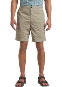 Shorts Jack Wolfskin "TIHAMA SHORTS M", Herren, Gr. 46, Normalgr&ouml;&szlig;en, grau (stone), Obermaterial: 100% Polyamid. Futter: 100% Polyester, Hosen Shorts