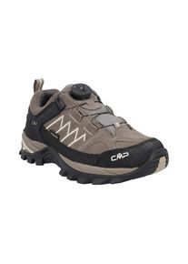 Wanderschuh CMP "RIGEL LOW FITGO WMN WP TREKKING SHOES", Damen, Gr. 40, deserto, arena, Leder, Schuhe Wanderschuh, wasserdicht