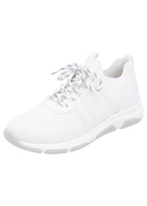 Slip-On Sneaker Remonte, Damen, Gr. 36, wei&szlig;, Lederimitat, Textil, unifarben, Schuhe Slip-On Sneaker, Freizeitschuh, Halbschuh, Slipper, Schlupfschuh mit Anziehlaschen