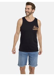 Muskelshirt Jan Vanderstorm "Tanktop FELTON", Herren, Gr. 7XL, schwarz, Obermaterial: 100% Baumwolle CO., Tops Muskelshirt