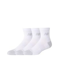 Sportsocken New Balance "ACTIVE QTR SOCKS 3 PACK", Damen, Gr. M (39/42), wei&szlig;, Obermaterial: 100% Baumwolle, Socken Sportsocken