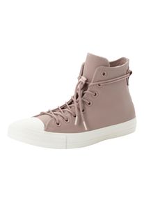 Sneaker Converse "CHUCK TAYLOR ALL STAR WEATHERIZED LEATHER", Damen, Gr. 42, rosa (bite the dust, blush hush, egret), Leder, Schuhe Sneaker