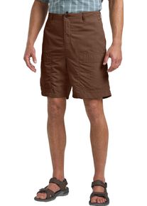 Shorts Jack Wolfskin "TIHAMA SHORTS M", Herren, Gr. 56, Normalgr&ouml;&szlig;en, braun (schwarz, rust), Obermaterial: 100% Polyamid. Futter: 100% Polyester, Hosen Shorts