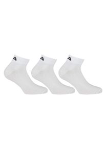 Sneakersocken Fila "Socken 3er Pack", Damen, Gr. 39-42, wei&szlig;, Obermaterial: 75% Baumwolle CO. 23% Polyester PES. 2% Elasthan EL., Socken Sneakersocken