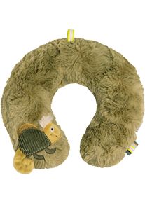 babyFEHN Nackenkissen FEHN "Lazy, Crazy & Pink, Cham&auml;leon", Baby, Gr. B/H/L: 21,5cm x 4,8cm x 21cm, gr&uuml;n (khaki, olive), Baumwolle, Elasthan, Polyester, Funktionskissen Nackenkissen