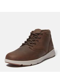 Schn&uuml;rboots Timberland "PARKER STREETMID LACE UP SNEAKER", Herren, Gr. 41,5, schwarz braun full grain, Leder, Schuhe Schn&uuml;rboots, Winterstiefel, Schn&uuml;rstiefel, Winterschuhe