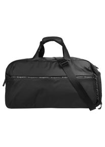 Reisetasche Bugatti "BLANC", Damen, Gr. B/H/T: 55cm x 25cm x 18cm onesize, schwarz, Kunstfaser, unifarben, Taschen Reisetasche
