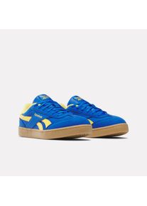Sneaker Reebok CLASSIC "REEBOK SMASH EDGE", Jungen, Gr. 39, blau (optimumblau, goldenhaze, rgum1), Synthetik, Schuhe Sneaker
