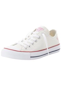 Sneaker Converse "CHUCK TAYLOR ALL STAR", Damen, Gr. 38, wei&szlig; (vintage wei&szlig;, cliffside rose), Textil, Schuhe Sneaker