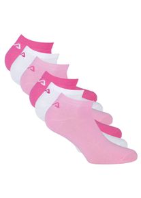 Sneakersocken Fila "Socken 6er Pack", Damen, Gr. 39-42, pink (pink panther), Obermaterial: 75% Baumwolle CO. 23% Polyester PES. 2% Elasthan EL., Socken Sneakersocken