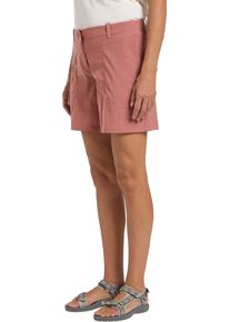 Shorts Jack Wolfskin "DESERT SHORTS W", Damen, Gr. 46, N-Gr, rot (mineral rot), Obermaterial: 95% Polyamid, 5% Elasthan, Hosen Shorts