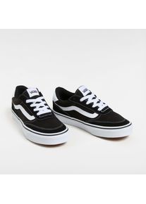 Sneaker Vans "Brooklyn LS", Damen, Gr. 41, bzw, suede, canvas schwarz, wei&szlig;, Leder, Schuhe Sneaker