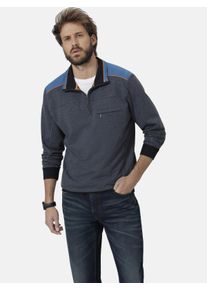 Sweatshirt Babista "Sweatshirt FIORAVENTO", Herren, Gr. XL, blau (dunkelblau), Obermaterial: 50% Baumwolle CO. 50% Polyester COOLMAX PES(Coolmax)., Sweatshirts Sweatshirt