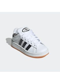 Sneaker adidas originals "CAMPUS 00S KIDS", Damen, Gr. 31, schwarz-wei&szlig; (cloud wei&szlig;, core schwarz, cloud wei&szlig;), Leder, Synthetik, Schuhe Sneaker, f&uuml;r Kinder & Jugendliche