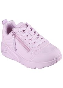 Sneaker Skechers "UNO LITE", M&auml;dchen, Gr. 30, rosa (hellrosa), Lederimitat, unifarben, Schuhe Sneaker, Plateausneaker, Chunky Sneaker, Keilsneaker mit cooler Laufsohle