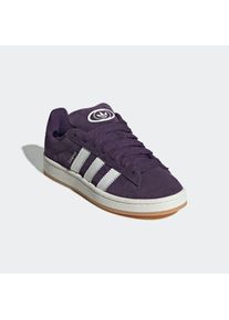 Sneaker adidas originals "CAMPUS 00S", Damen, Gr. 38,5, wei&szlig; (aurora plum, core wei&szlig;, gum 3), Leder, Schuhe Sneaker