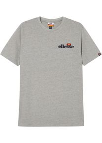 T-Shirt Ellesse "Voodoo Tee", Herren, Gr. XL, grau (grau meliert), Obermaterial: 100% Baumwolle, schmal h&uuml;ftlang, Rundhals, Shirts T-Shirt