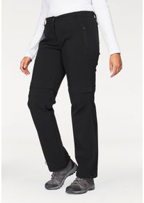 Trekkinghose Polarino, Damen, Gr. 108, N-Gr, schwarz, Obermaterial: 92% Polyamid, 8% Elasthan, normal lang, Hosen Trekkinghose, auch in Gro&szlig;en Gr&ouml;&szlig;en erh&auml;ltlich