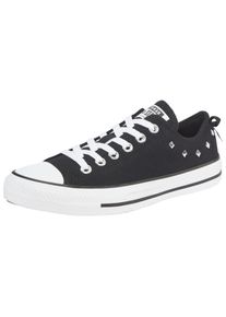 Sneaker Converse "CHUCK TAYLOR ALL STAR", Damen, Gr. 37, schwarz, wei&szlig;, schwarz, Textil, Schuhe Sneaker