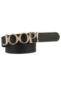 JOOP! Lederg&uuml;rtel JOOP, Damen, Gr. 100, schwarz, Rindsleder, G&uuml;rtel Lederg&uuml;rtel, aus Rindnappaleder mit Logo-Pin-Schlie&szlig;e, Breite 2,5cm