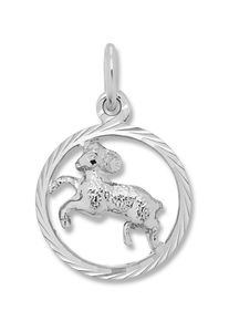 Sternzeichenanh&auml;nger ONE ELEMENT "Widder Sternzeichen Anh&auml;nger aus 925 Silber", silber, Schmuckanh&auml;nger, Damen, Widder, Silber 925 (Sterlingsilber), Sternzeichenanh&auml;nger, Astro