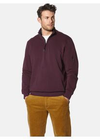 Sweatshirt Babista "Sweatshirt SILVASSI", Herren, Gr. M, rot (dunkelrot), Obermaterial: 100% Baumwolle CO., normal, ohne Ausschnitt, Sweatshirts Sweatshirt