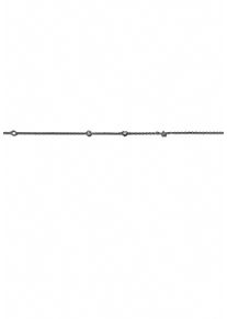 Fu&szlig;kette ONE ELEMENT "Fu&szlig;kettchen Rundankerkette aus 925 Silber 25 cm" Gr. 25, silber, Fu&szlig;ketten, Damen, Silber 925 (Sterlingsilber), Fu&szlig;kette