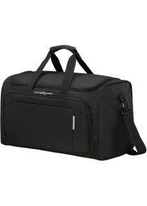 Reisetasche Samsonite "RESPARK, ozone black, 55 cm", Damen, Gr. B/H/T: 55cm x 33cm x 30cm, schwarz (ozone schwarz), Polyester, Polyurethan, Taschen Reisetasche, Handgep&auml;cktasche Reisegep&auml;ck mit Trolley-Aufsteck-System