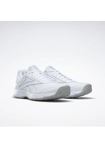 Walkingschuh Reebok "WORK N CUSHION 4.0", Herren, Gr. 41, wei&szlig;, Leder, Synthetik, Schuhe Walkingschuh