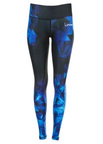 Leggings WINSHAPE "AEL102-Brilliant", Damen, Gr. XXL, Normalgr&ouml;&szlig;en, blau (saphir), 80% Polyester, 20% Elasthan, Hosen Leggings, mit leichtem Kompressionseffekt