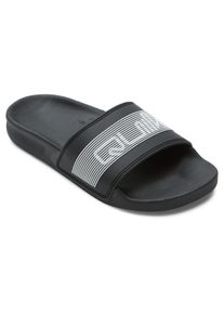 Sandale Quiksilver "Rivi Wordmark", Jungen, Gr. 3(34), schwarz 2, Obermaterial: Synthetikmaterial / Futter: Textil / Au&szlig;ensohle: TPR, Schuhe Sandale