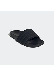 Pantolette adidas Sportswear "ADILETTE NOSHOWER SLIDES", Damen, Gr. 46, schwarz (core schwarz, core schwarz, core schwarz), Textil, Schuhe Pantolette, Topseller