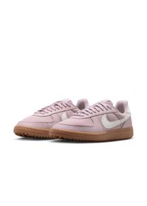 Sneaker Nike Sportswear "WMNS FIELD GENERAL", Damen, Gr. 40,5, platinum violet, sail, gum schwarz braun, Synthetik, Textil, Schuhe Sneaker