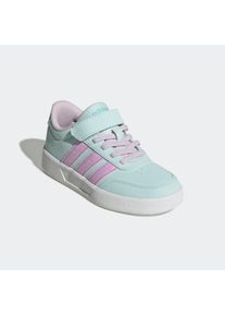 Sneaker adidas Sportswear "BREAKNET 3.0 KIDS", Damen, Gr. 33, lila (halo mint, bliss lila, mint ton), Synthetik, Schuhe Sneaker, f&uuml;r Kinder & Jugendliche