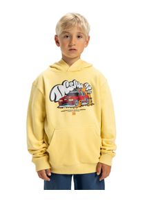 Hoodie DC Shoes "Tire Fire", Jungen, Gr. 14(155-164cm), blau (dusky citron), Obermaterial: 55% Walkfrottier, 25% Walkfrottier, 20% Microfaser;, Sweatshirts Hoodie