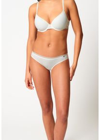 Rioslip Skiny "Natural Beauty", Damen, Gr. 40, ivory, Obermaterial: 48% Modal, 47% Baumwolle, 5% Elasthan. Spitze: 85% Polyamid, 15% Elasthan, unifarben, normal, Unterhosen Rioslip, klassisch, basic, elastisch, bequem, weich, schmaler Gummi