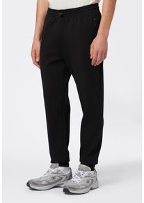 Jogginghose Champion "C-TECH Slim Fit Interlock Cuffed Pants", Herren, Gr. S (44/46), N-Gr, nbk, Obermaterial: 69% Polyester, 26% Baumwolle, 5% Elasthan, Hosen Jogginghose