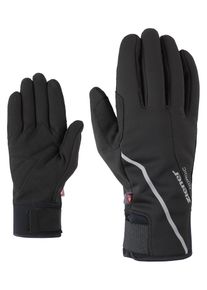 Multisporthandschuhe Ziener "ULTIMO-Z PR glove man", Herren, Gr. 6, schwarz, Materialmix, Handschuhe Multisporthandschuhe
