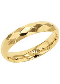 Fingerring Amor "2037335/-37/-39/-40/-41/-42/-43/-44/-45" Gr. 54, gold (gelbgoldfarben), Fingerringe, Herren, 54, Edelstahl, Fingerring