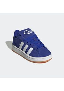 Sneaker adidas originals "CAMPUS 00S", M&auml;dchen, Gr. 28, blau (semi lucid blau, cloud wei&szlig;, gum 2), Leder, Synthetik, Schuhe Sneaker, f&uuml;r Kinder